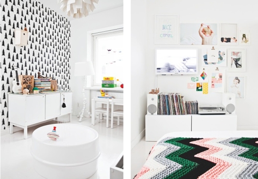 Children's room interior