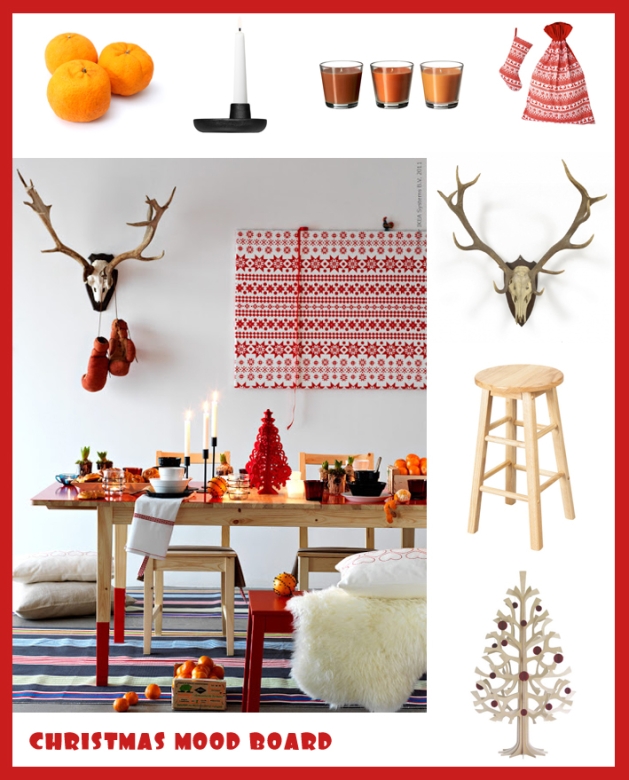 christmas mood board 