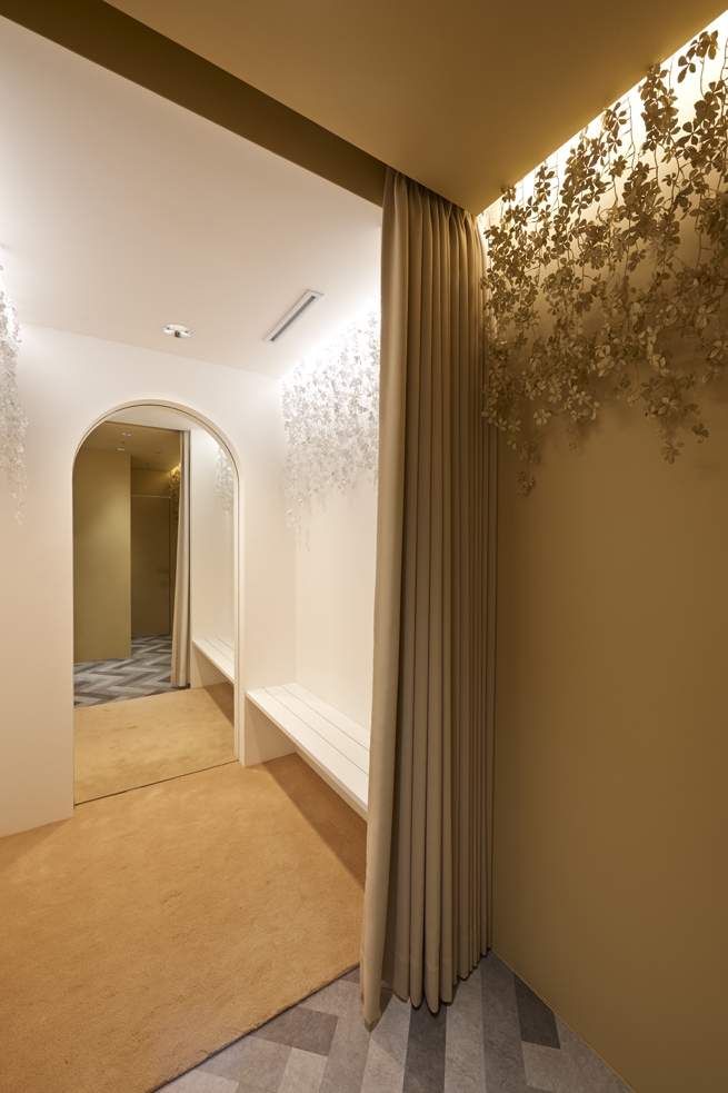 changing room interior
