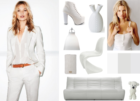 kate moss white