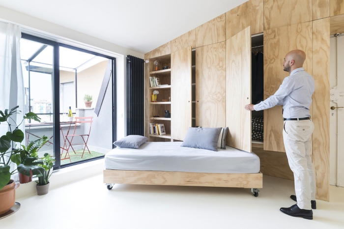 space saving butas