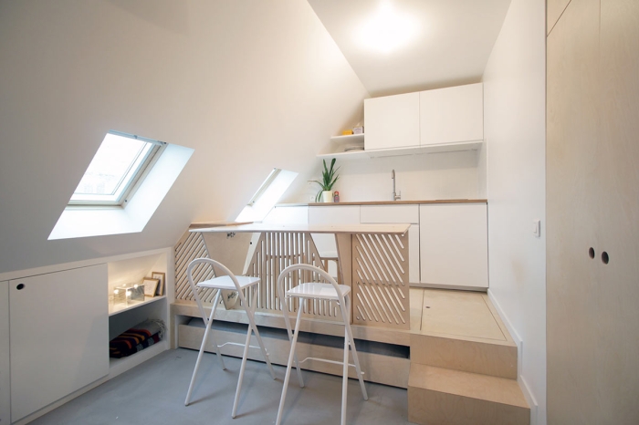 bar in the kitchen