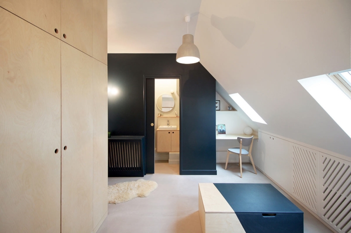 slope ceiling interior