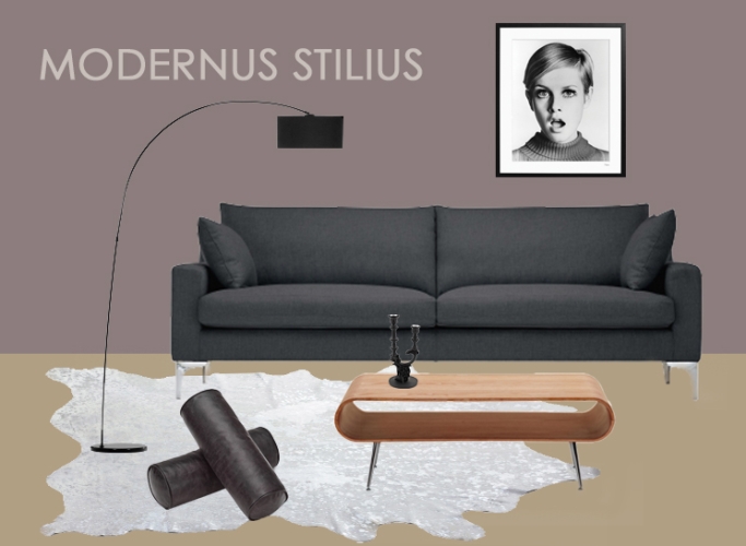 modernus interjeras, modernus stilius