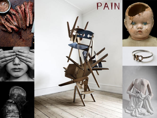 pain moodboard
