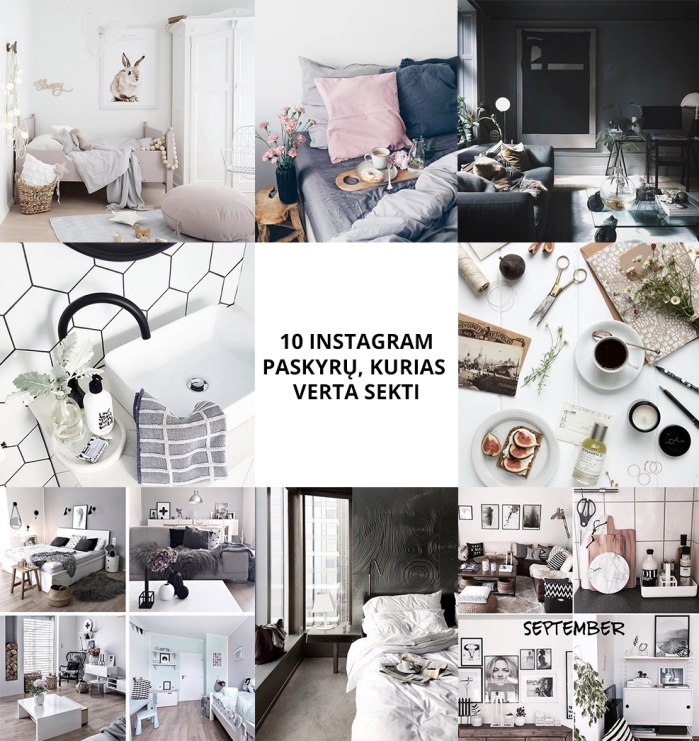 10 istagram paskyru, kurias verti sekti