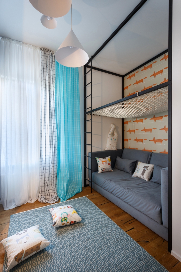 modern children's room