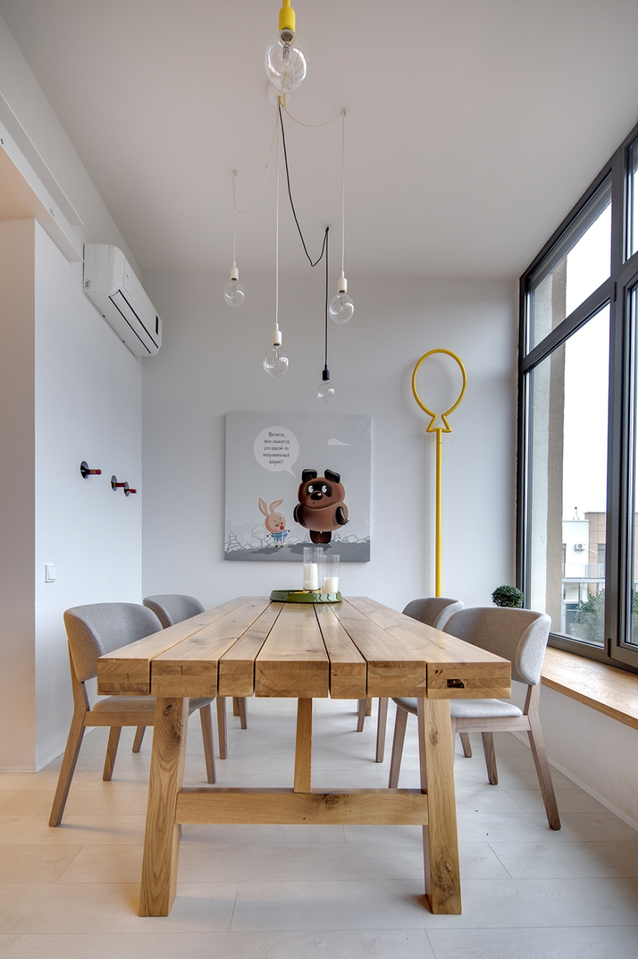 hanging light bulbs